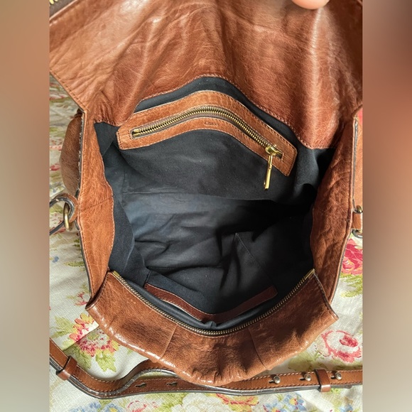 Authentic Chloe Ethel Handbag Cognac - Picture 7 of 16